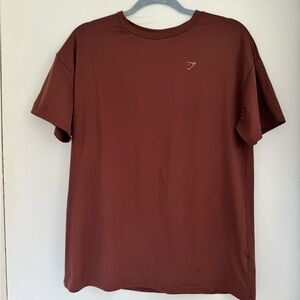 Gymshark Whitney Oversized T-Shirt - Rekindle Brown